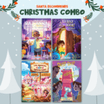 🎄 Christmas Book Combo: 4 Magical Stories + Free Santa Pencil 🎅✨